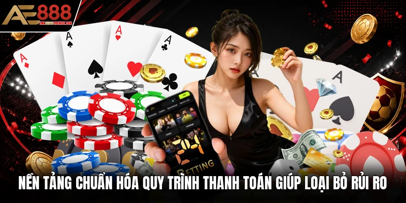 Nền tảng chuẩn hóa quy trình thanh toán giúp loại bỏ rủi ro Nền tảng chuẩn hóa quy trình thanh toán giúp loại bỏ rủi ro