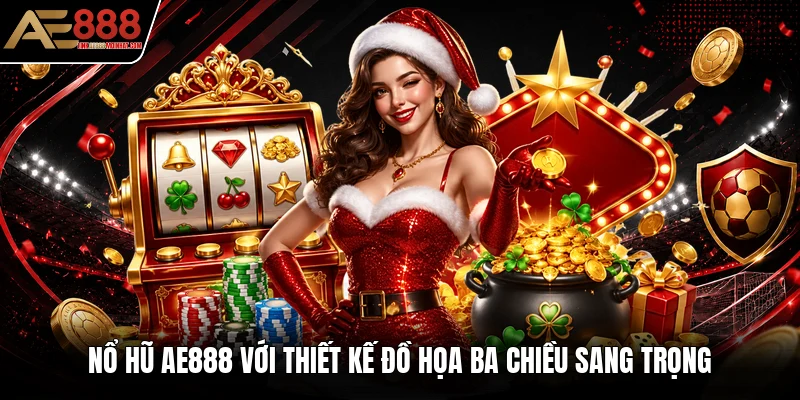 Nổ hũ AE888 với thiết kế đồ họa ba chiều sang trọng